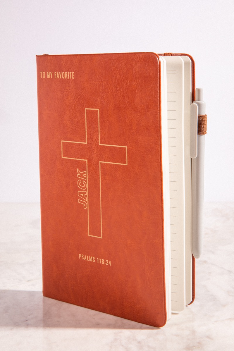 Engraved journal